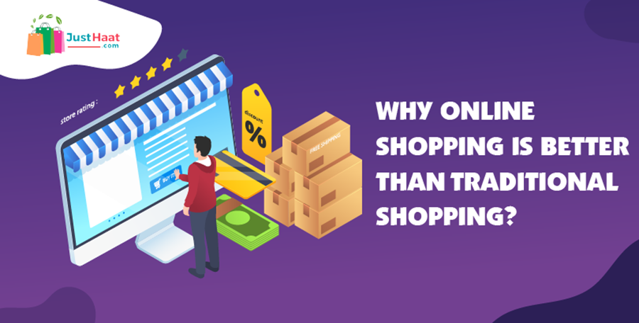 Online shopping vs traditional shopping